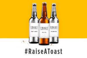 Toast – the charity beer made with bread are crowdfunding