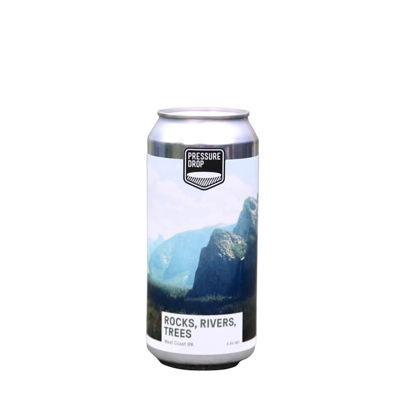 Pressure Drop Rocks Rivers Trees West Coast IPA