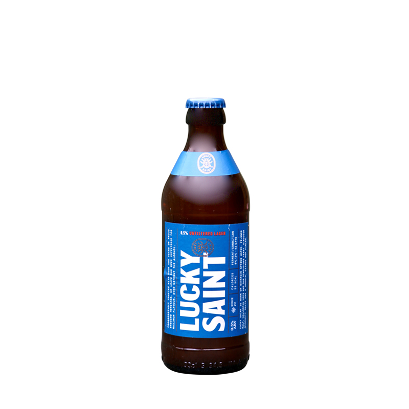 Lucky Saint – 0.5% Unfiltered Lager