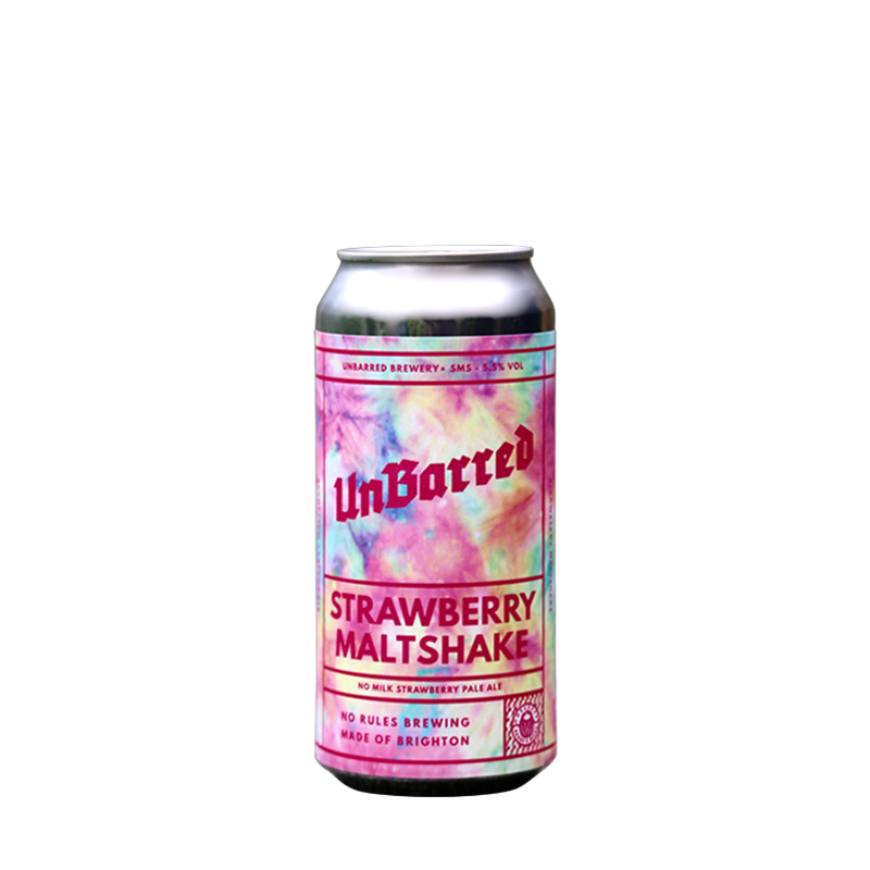 Unbarred - Strawberry Maltshake Vegan Milkshake Pale