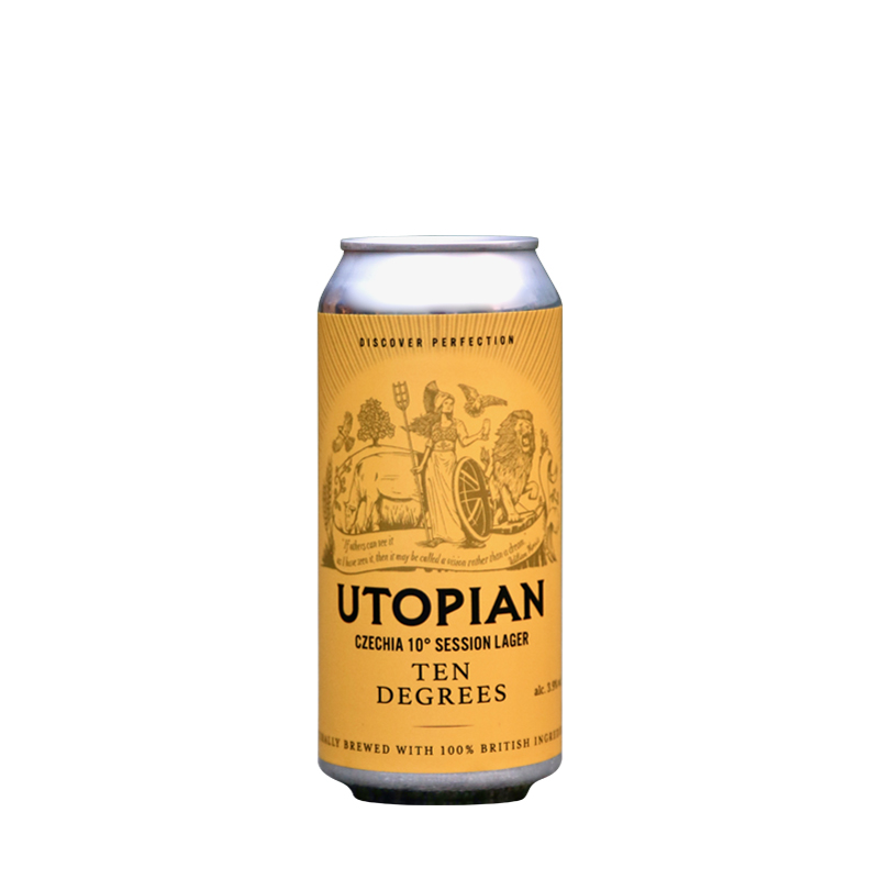 Utopian Brewing - Ten Degrees Czechia 10° Style Session Lager