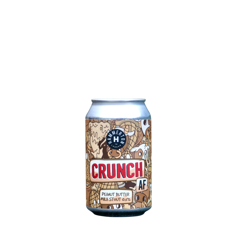Hammerton - Crunch Alcohol Free Peanut Butter Milk Stout