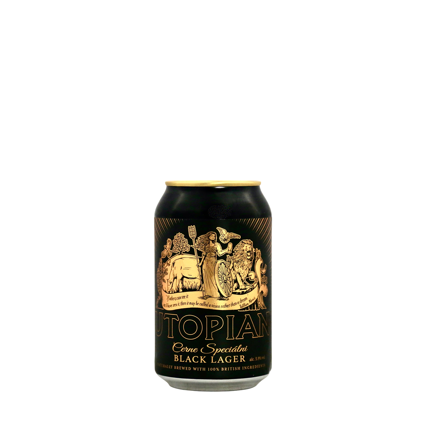 Utopian Brewing – Černé speciální Black Lager (SALE BB: 7/6/21)