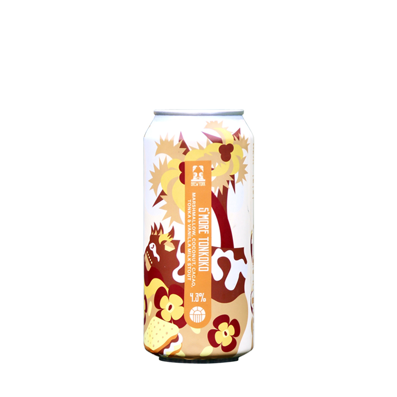 Brew York - S'more Tonkoko Marshmallow, Coconut, Cacao, Tonka & Vanilla Milk Stout