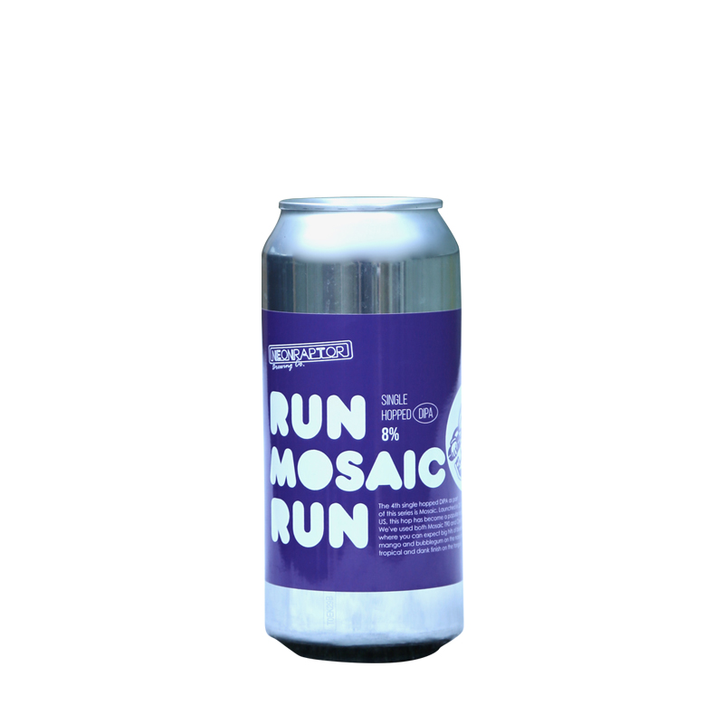 Neon Raptor - Run Mosaic Run DIPA