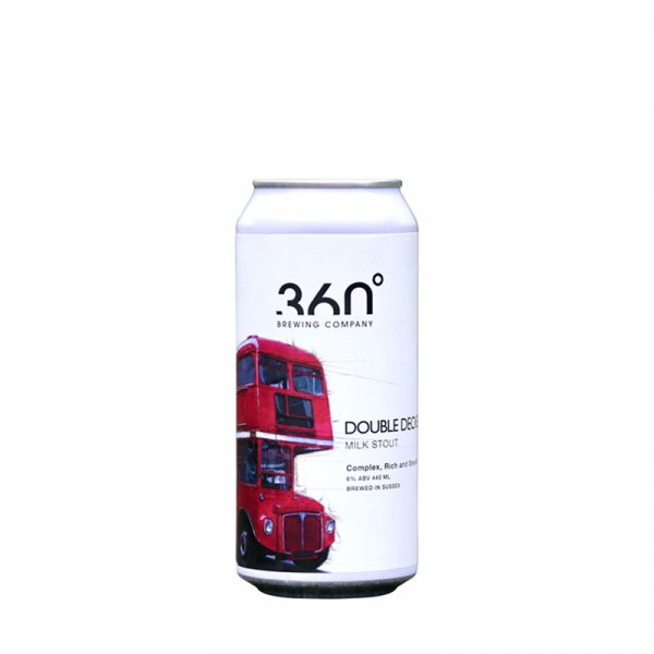 360° Brewing - Double Decker Milk Stout