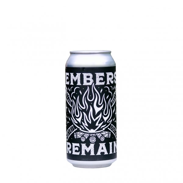 Black Iris - Embers Remain Cinder Toffee Campfire Stout