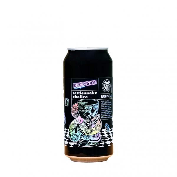 Neon Raptor Brewery - Rattlesnake Chalice black IPA