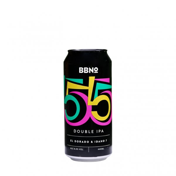 Brew by Numbers - 55 DIPA: El Dorado & Idaho 7