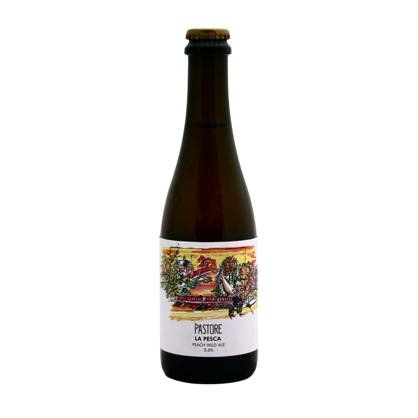 Pastore Brewing - La Pesca BA Peach Saison