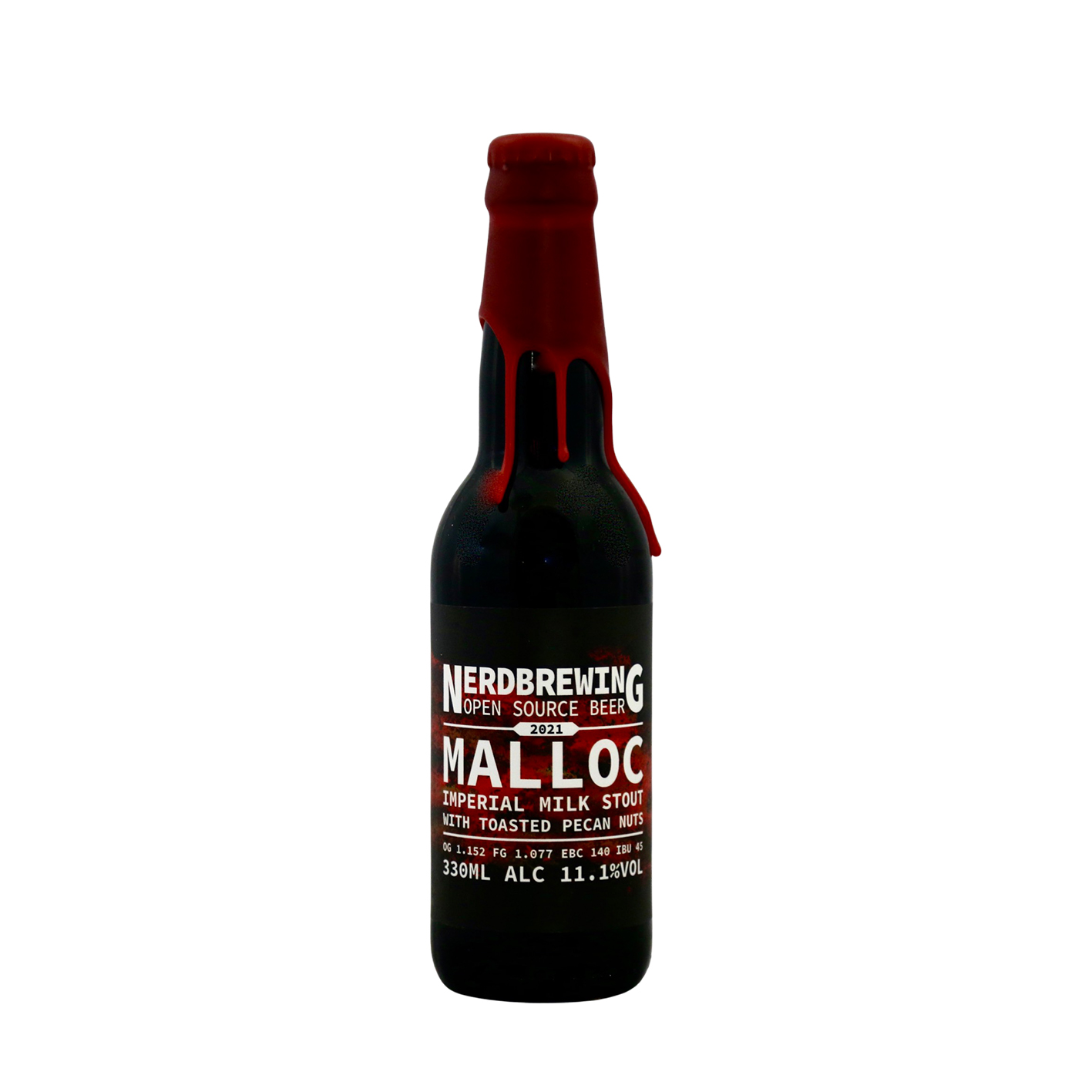 Nerdbrewing - Malloc Toasted Pecan Imperial Milk Stout