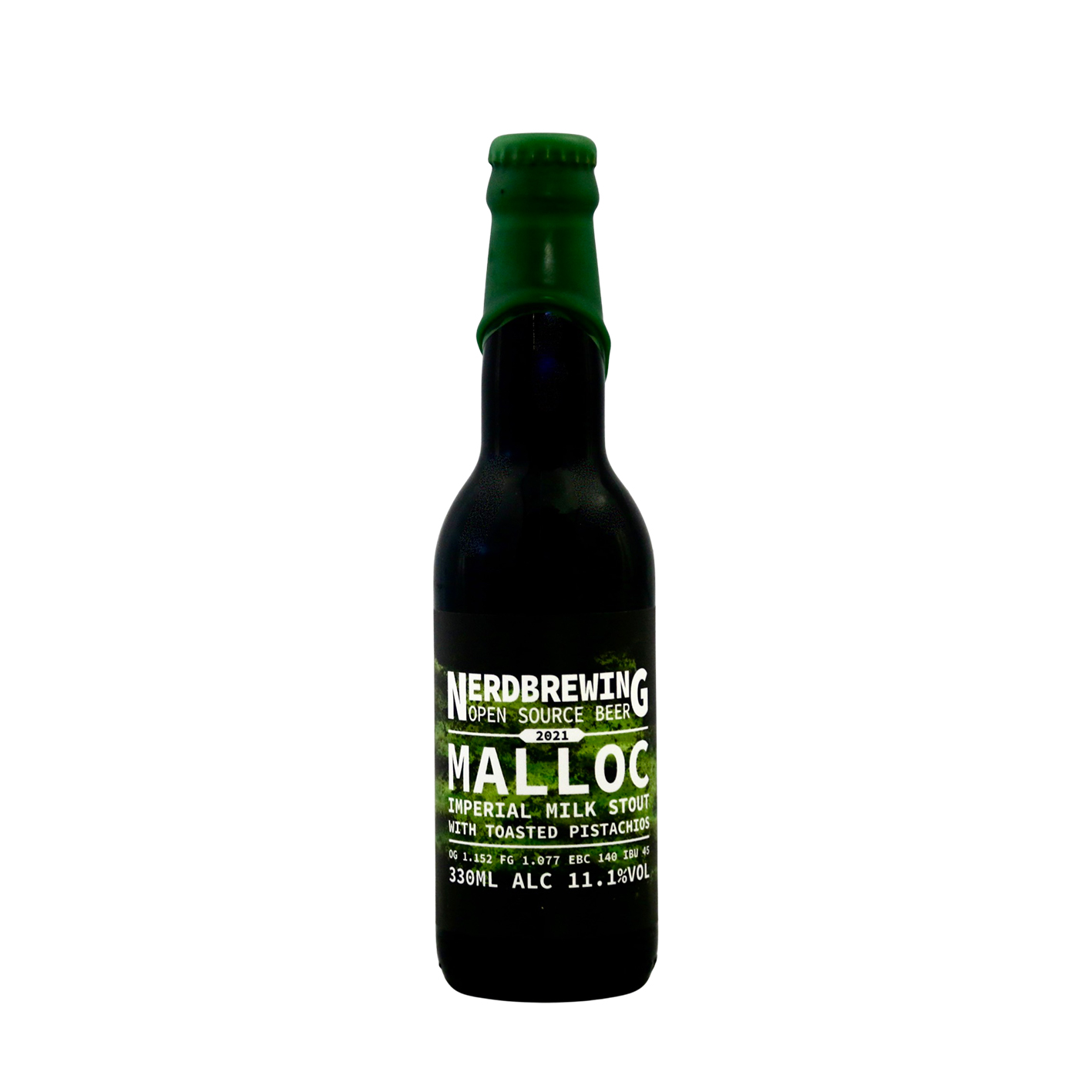Nerdbrewing - Malloc Toasted Pistachio Imperial Milk Stout