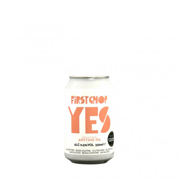 First Chop – Yes Anytime IPA (Low/No Alcohol)