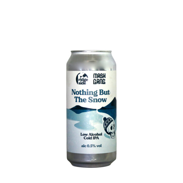 Mash Gang / Ridgeside – Nothing But The Snow Cold IPA (Low/No Alcohol)