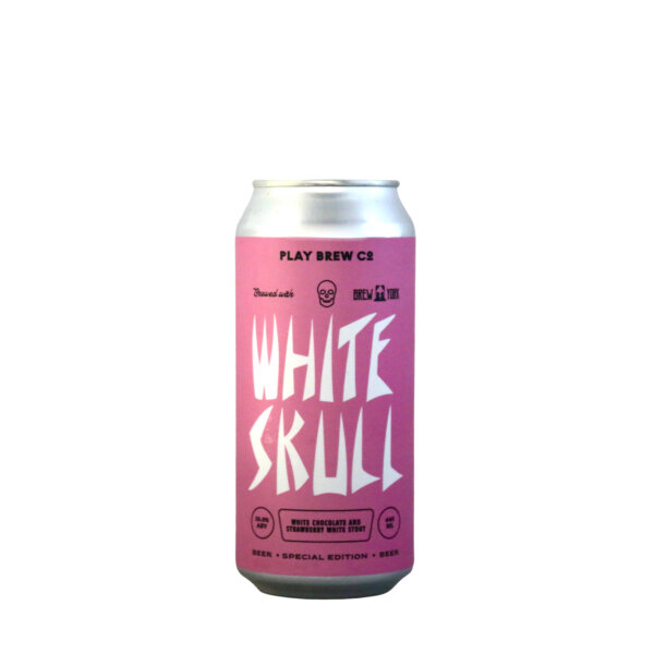 Play Brew Co. / Brew York – White Skull White Chocolate & Strawberry White Imperial Stout