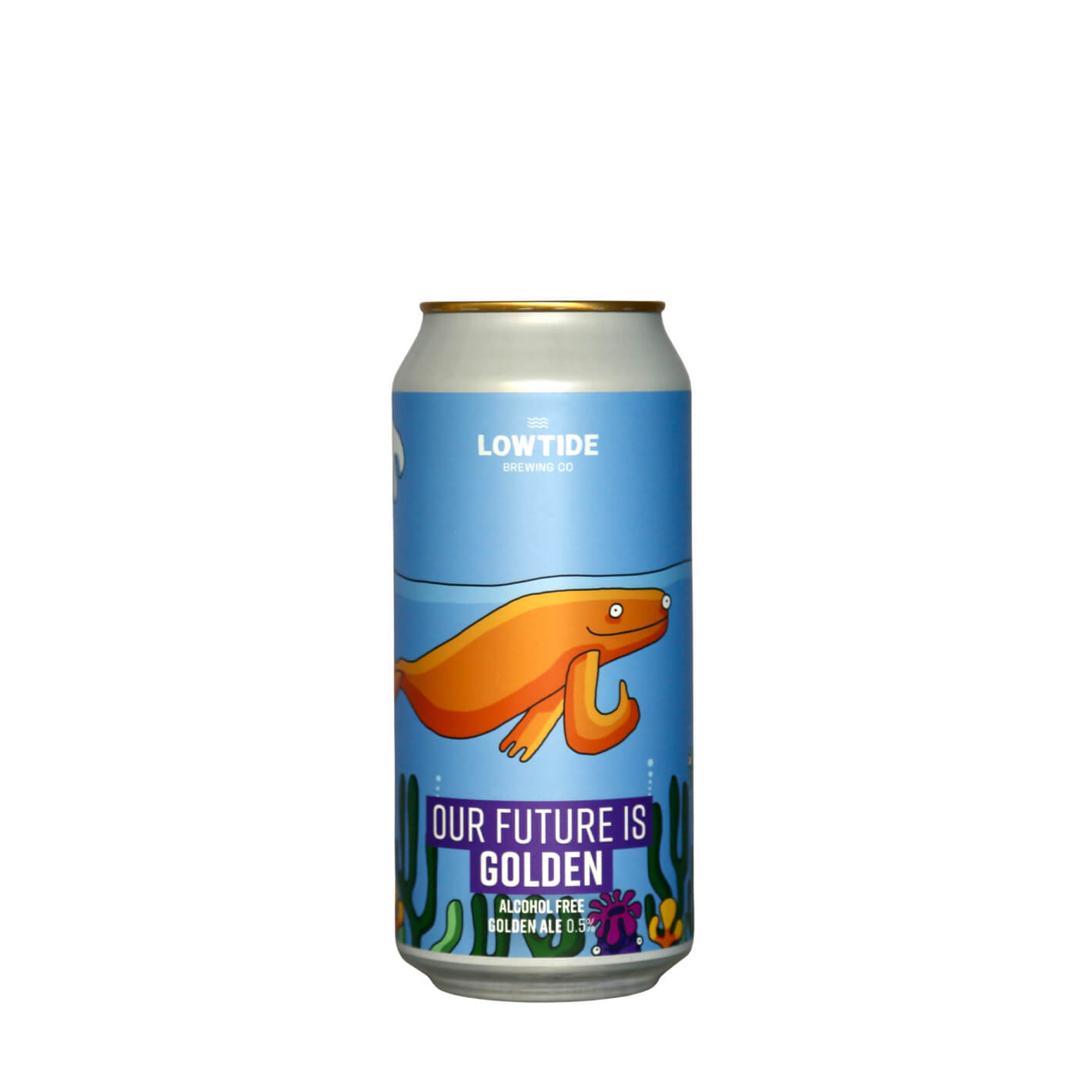 Lowtide Brewing Co. – Our Future Is Golden Ale (Low/No Alcohol)