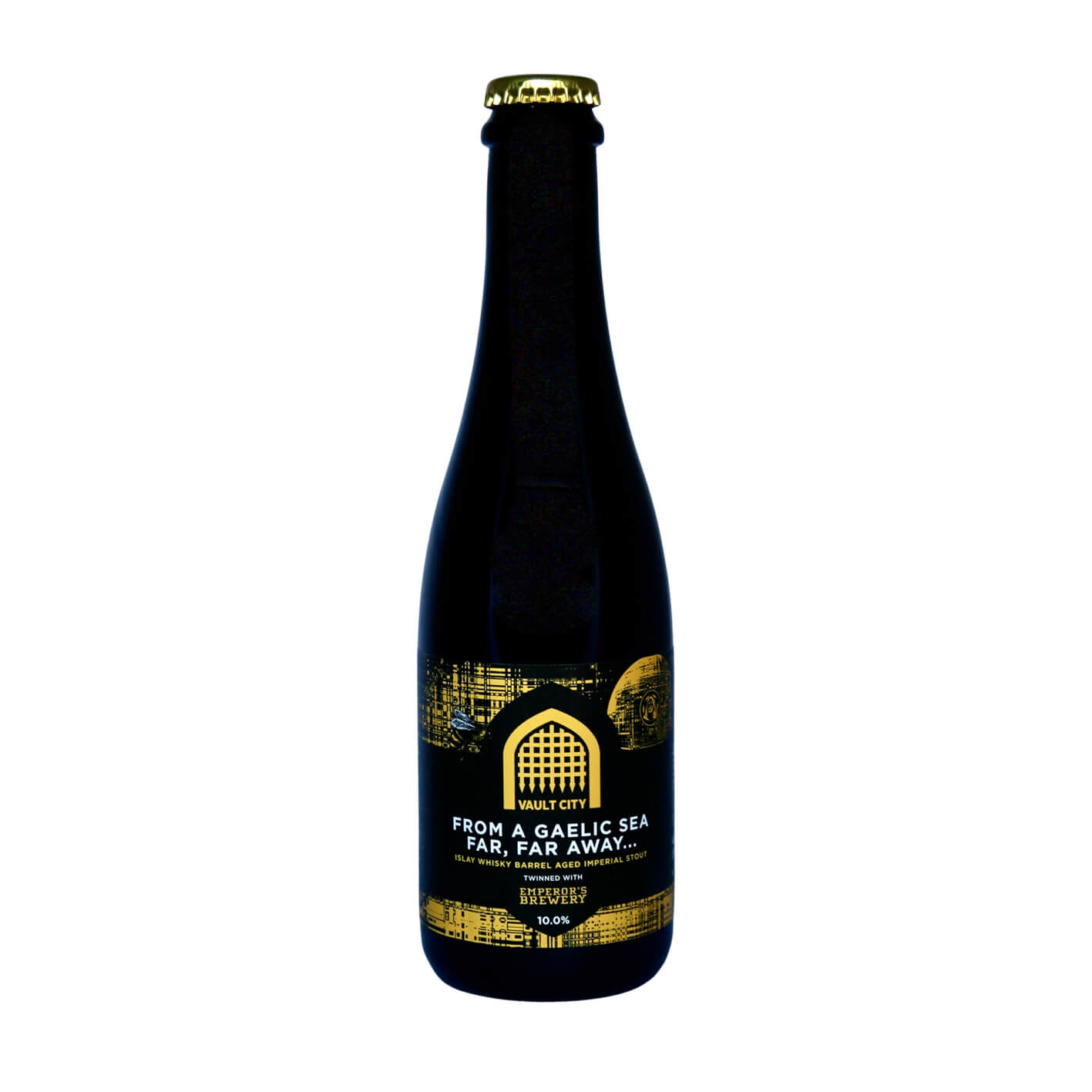 Vault City x Emperor’s – From a Gaelic Sea, Far, Far Away… Islay Whiskey Barrel Aged Imperial Stout