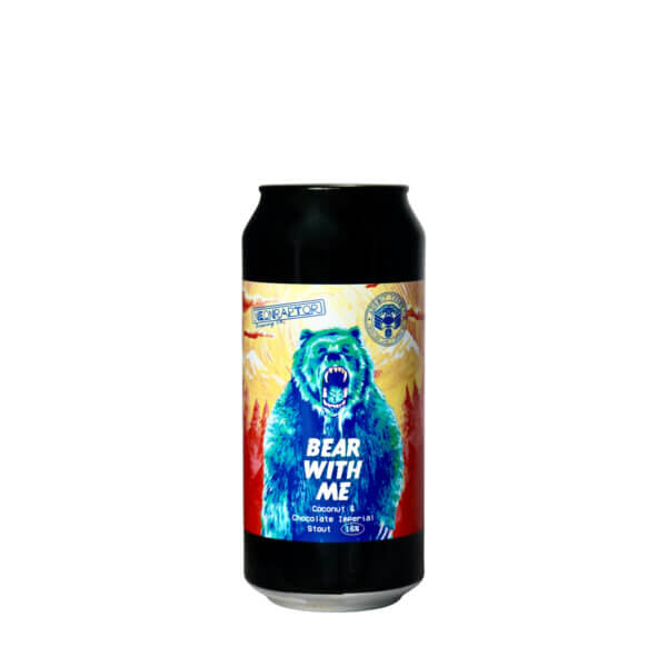 Neon Raptor / Adroit Theory – Bear With Me Coconut & Chocolate Imperial Stout
