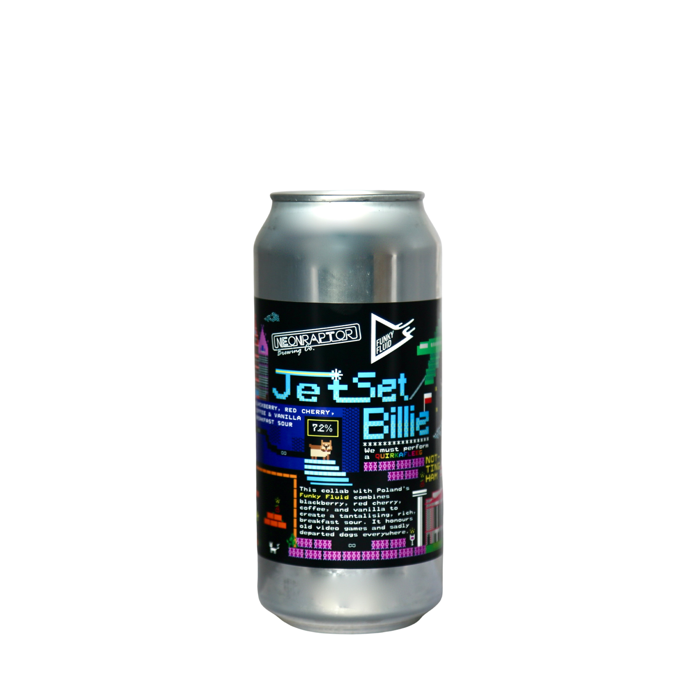 Neon Raptor / Funky Fluid – Jet Set Billie Breakfast Sour