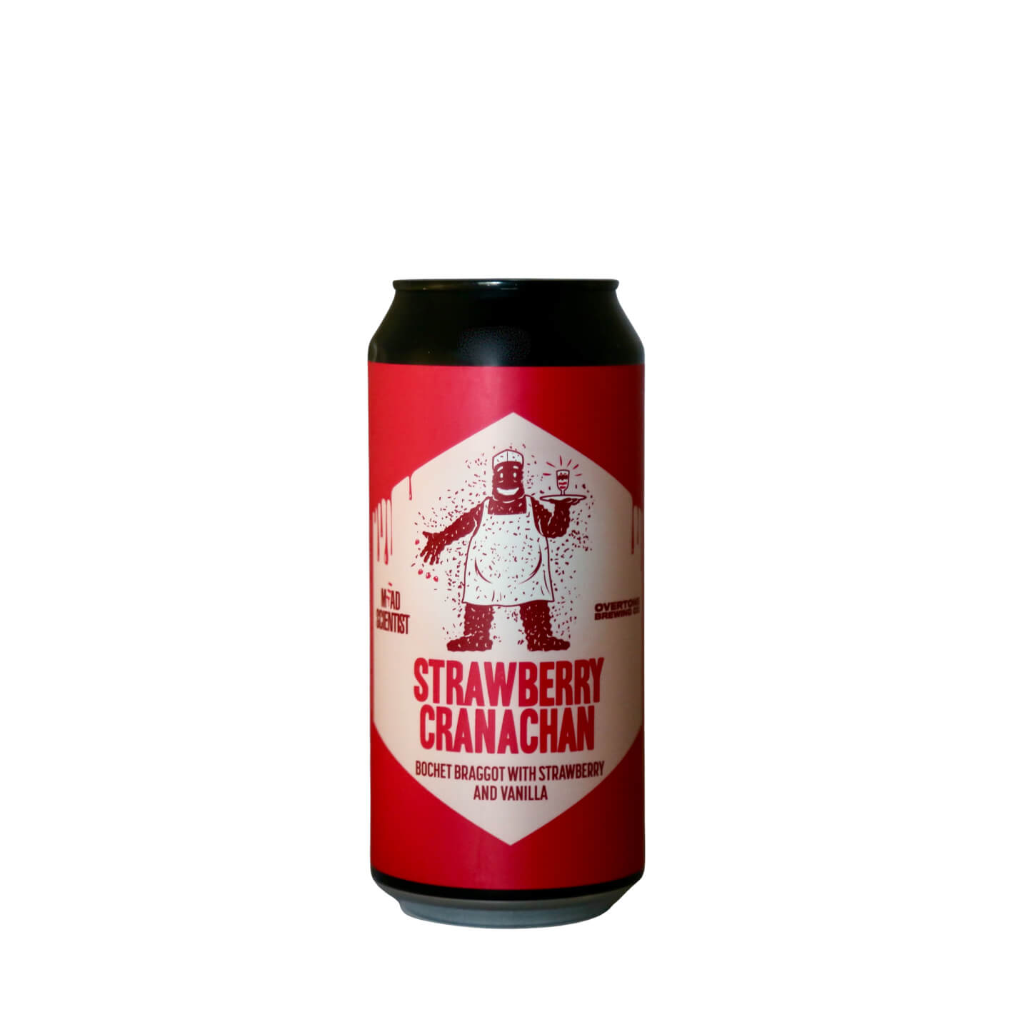 Mead Scientist / Overtone – Strawberry Cranachan Bochet Braggot With Strawberry And Vanilla