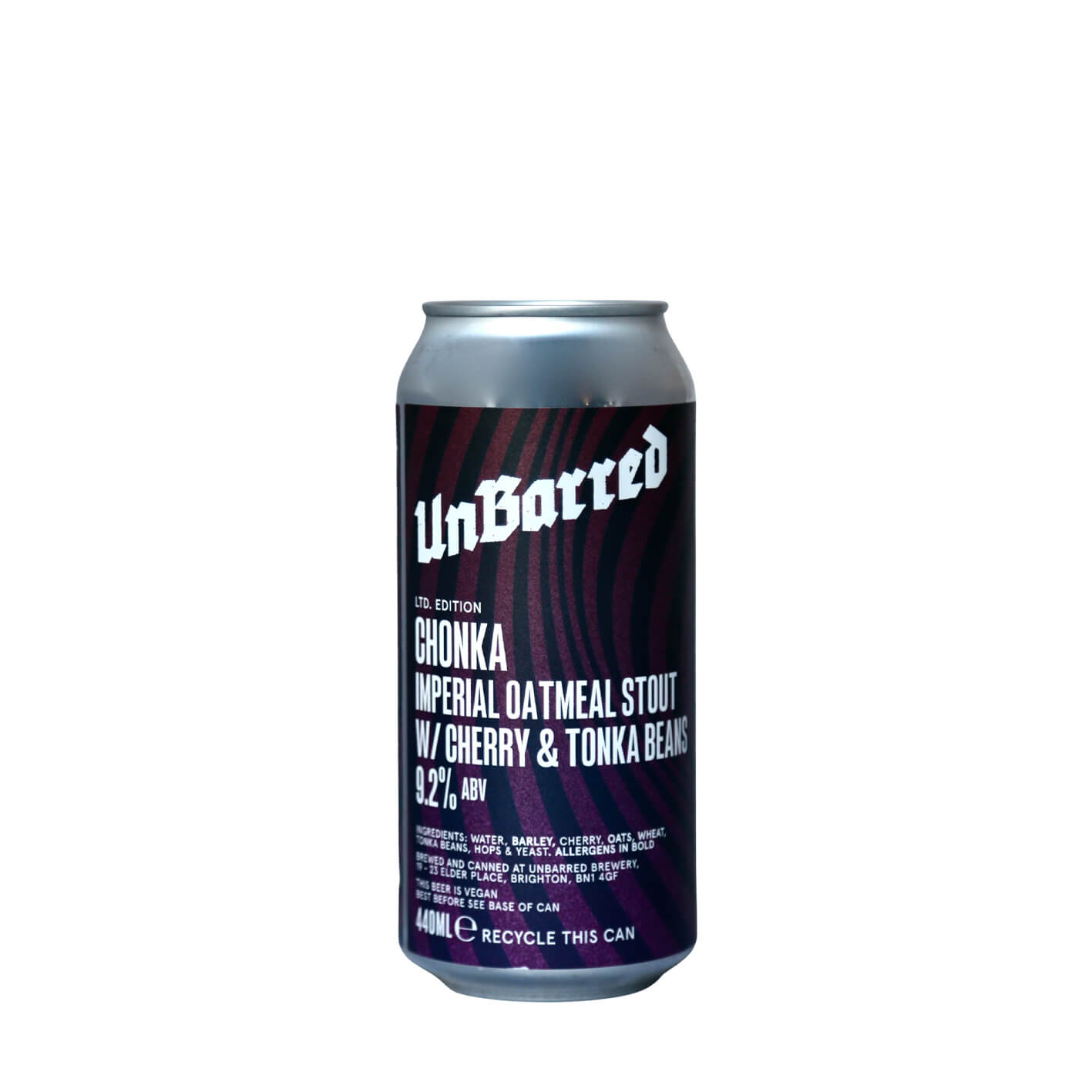 Unbarred – Chonka Imperial Oatmeal Stout w/ Cherry & Tonka