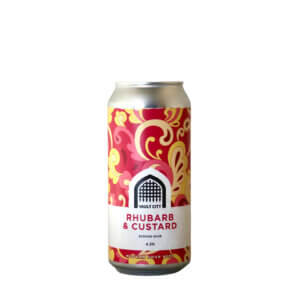 Vault City Brewing  Rhubarb & Custard Session Sour 