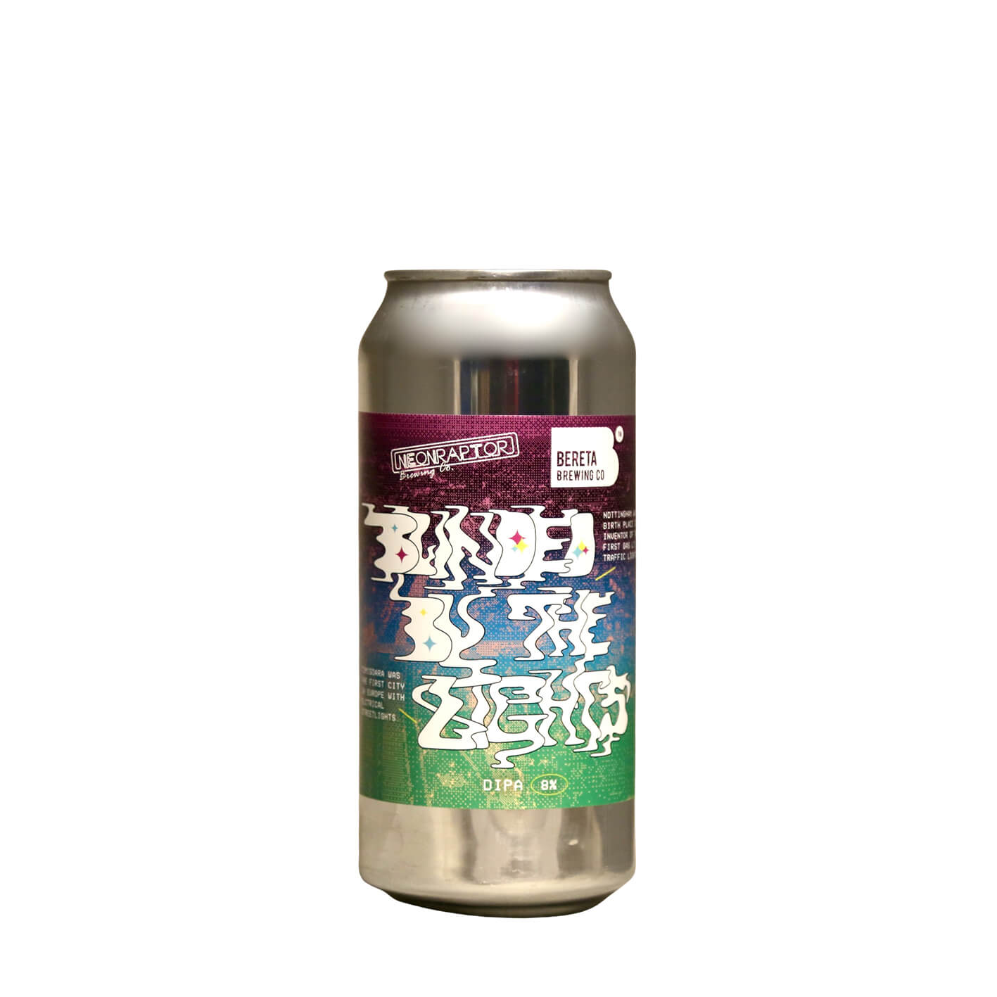 Neon Raptor / Bereta – Blinded By The Lights DIPA