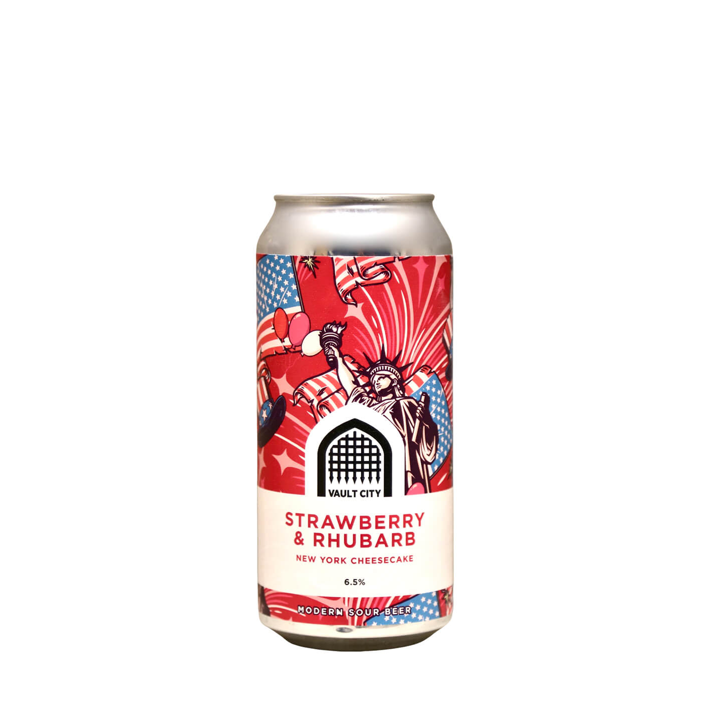 Vault City Brewing – Strawberry & Rhubarb New York Cheesecake
