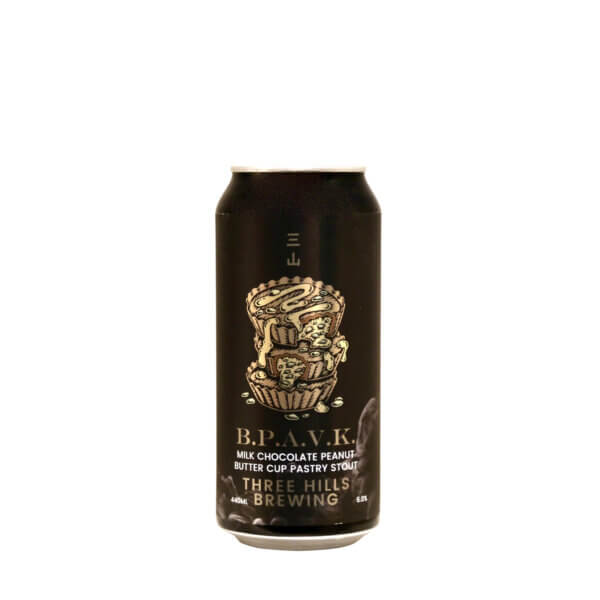 Three Hills – Baby BPAVK: Milk Chocolate Peanut Butter Cup Pastry Stout