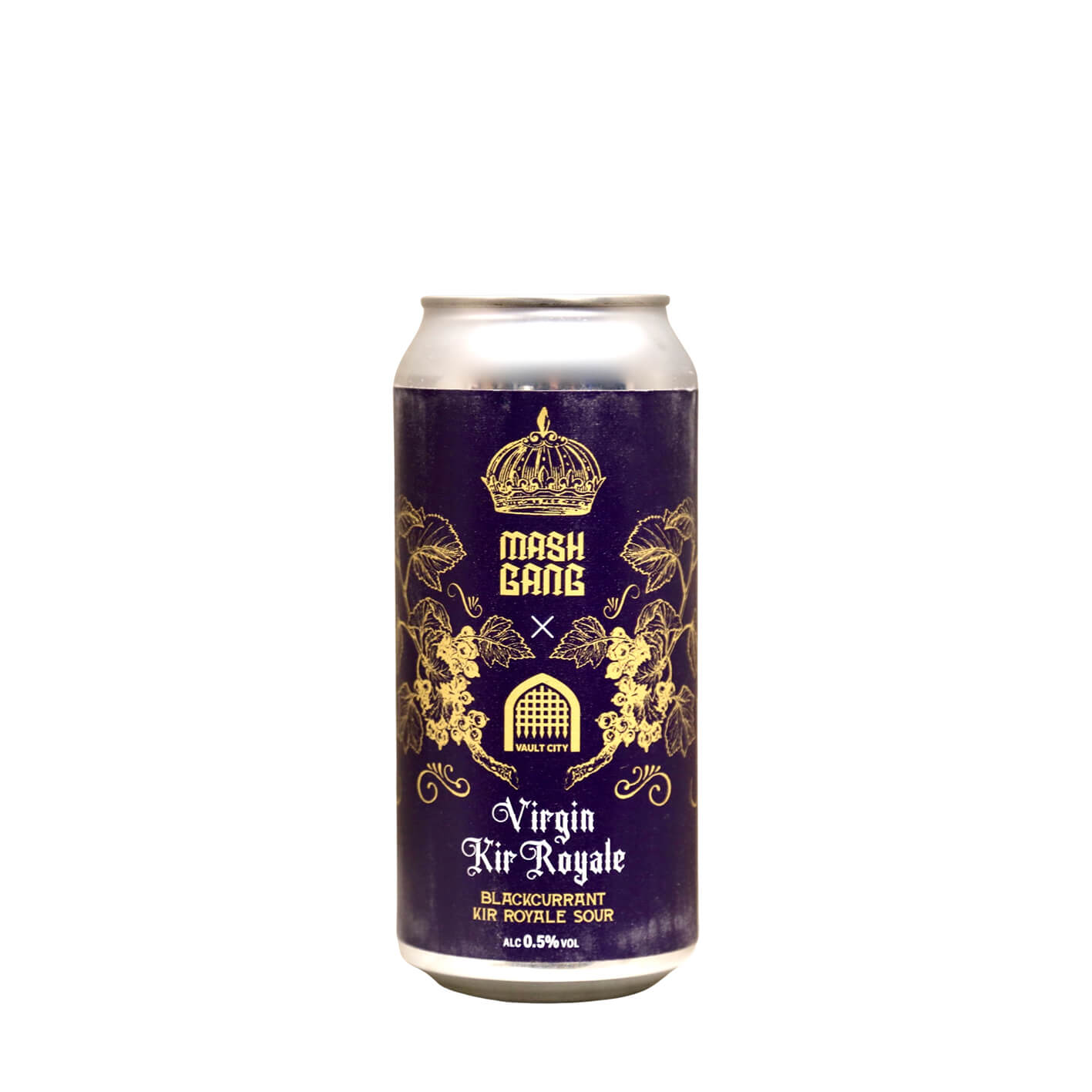 Mash Gang / Vault City – Virgin Blackcurrant Kir Royale (Low/No Alcohol)
