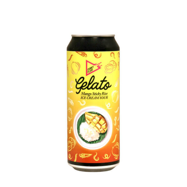 Funky Fluid – Gelato: Raspberry & Banana Shake Sour