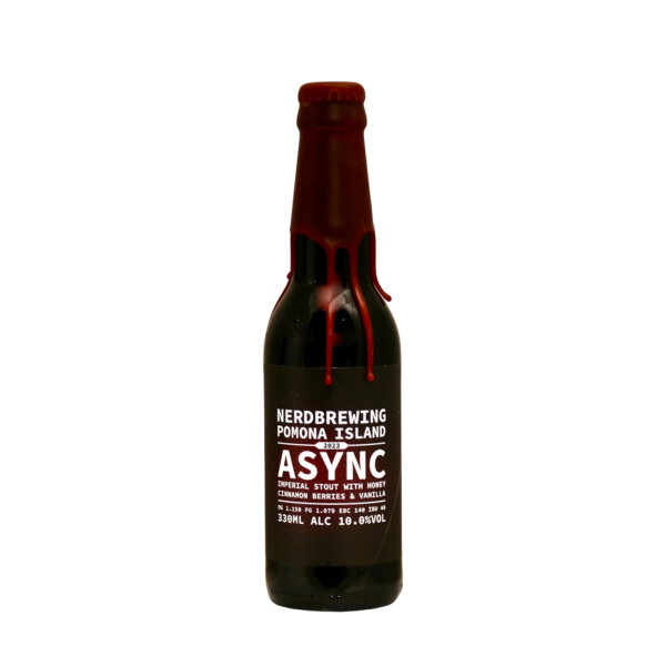 Nerdbrewing / Pomona Island – Async Imperial Stout W Honey, Cinnamon Berries & Vanilla