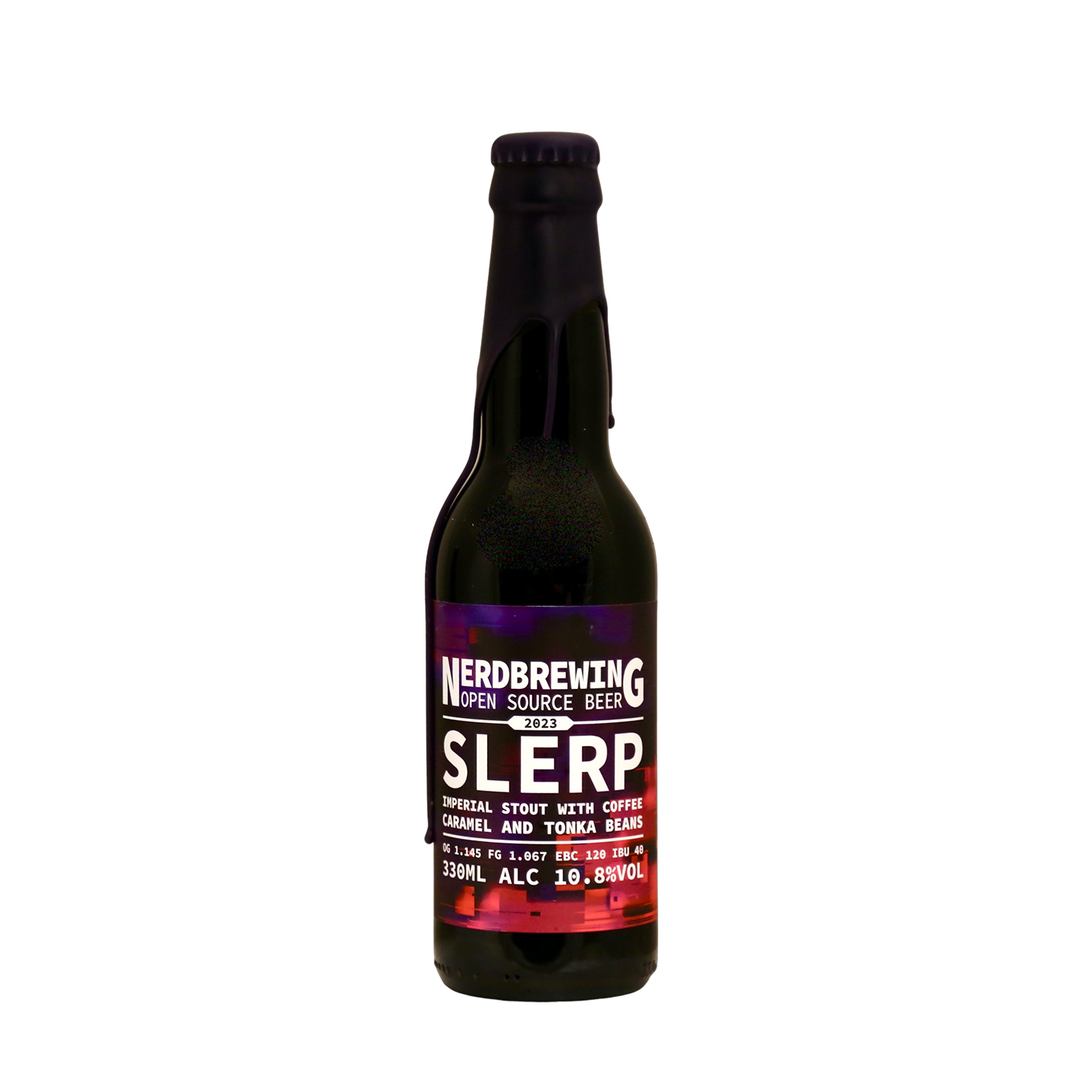 Nerdbrewing – Slerp Imperial Stout W Coffee, Caramel & Tonka Beans