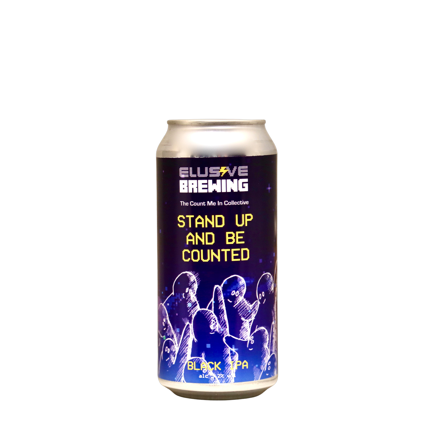 Elusive – Stand Up And Be Counted Black IPA