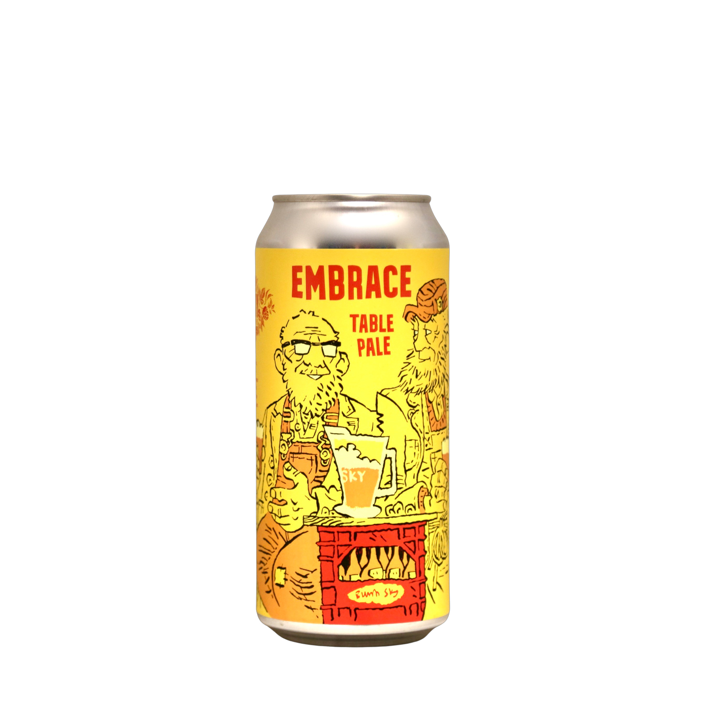 Burning Sky - Embrace Table Pale