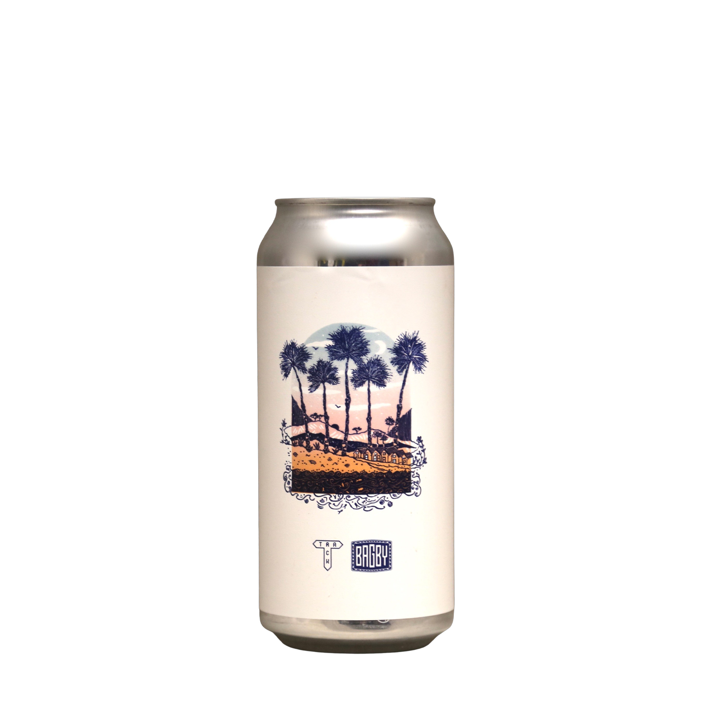 Track / Bagby - Palms Extra Pale Ale (damaged can)