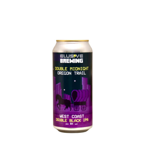 Elusive - Double Midnight Oregon Trail West Coast Double Black IPA