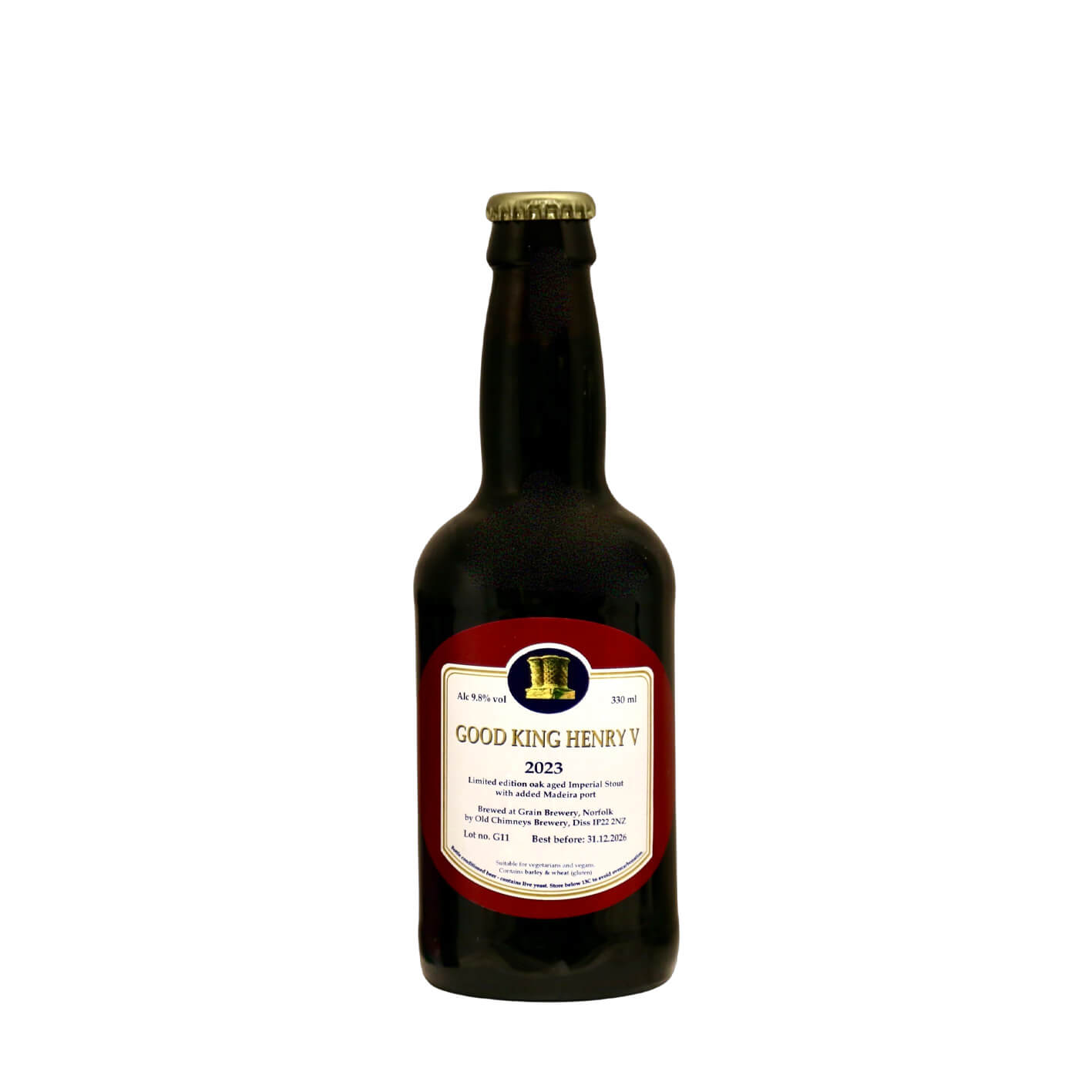 Old Chimneys - Good King Henry V 2023 BA Imperial Stout With Port (1 per customer)