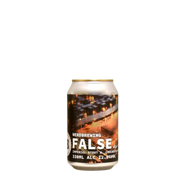 Nerdbrewing - False Imperial Stout w. Chocolate & Maple Syrup
