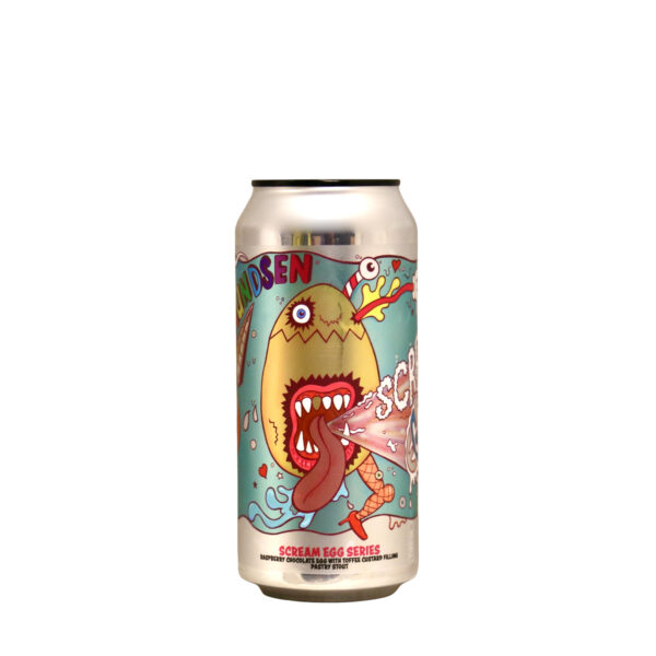 Amundsen - Scream Egg Raspberry Chocolate Egg With Toffee Custard Filling Pastry Stout