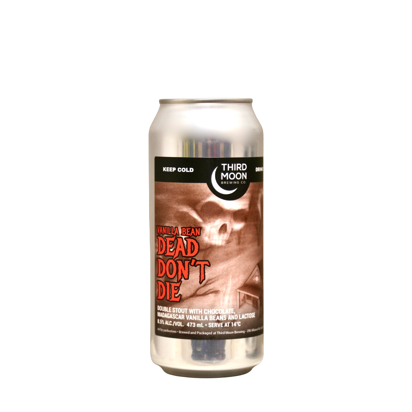 Third Moon - Dead Don't Die: Vanilla Bean Double Chocolate Milk Stout