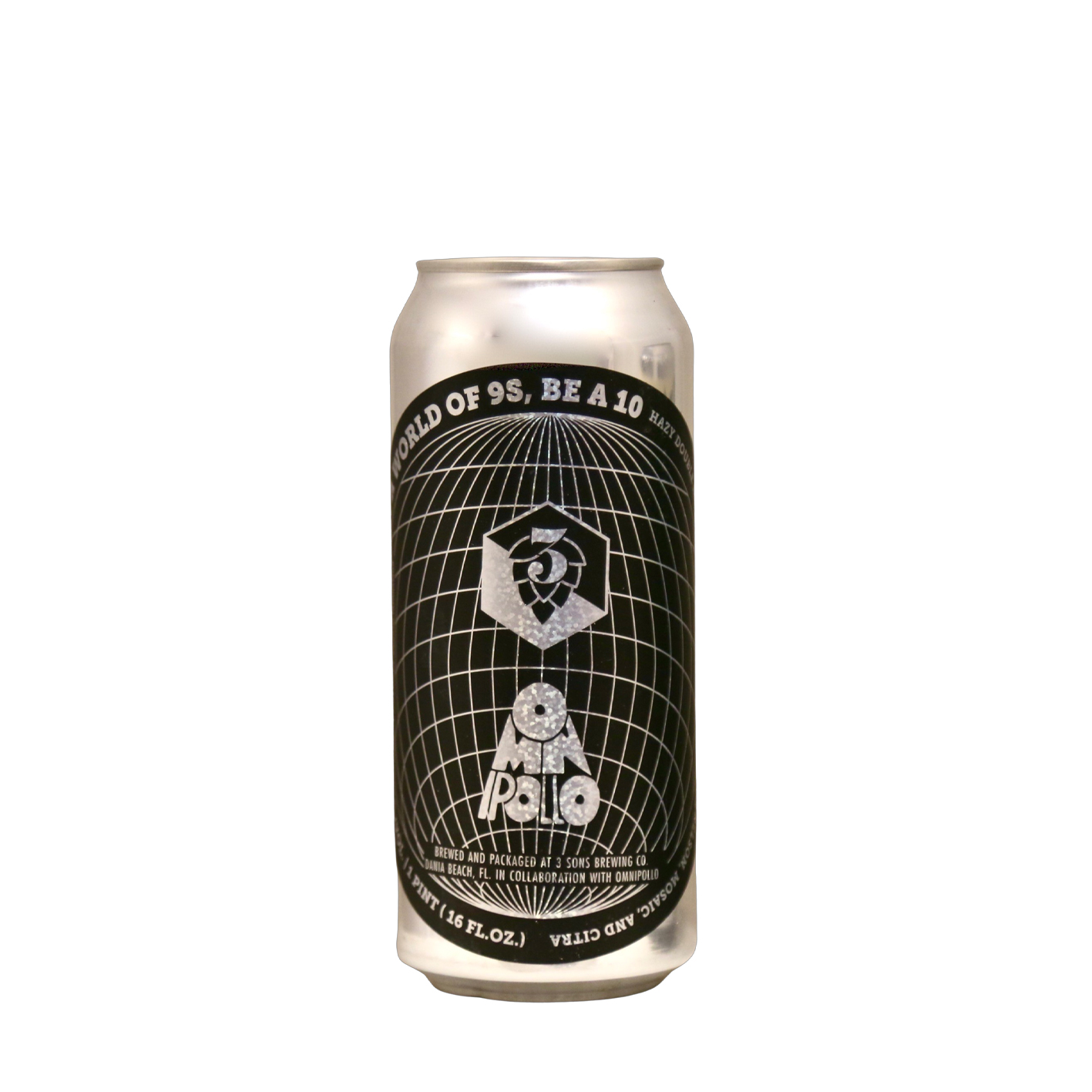 3 Sons / Omnipollo - In A World Of 9's Be A 10 DIPA