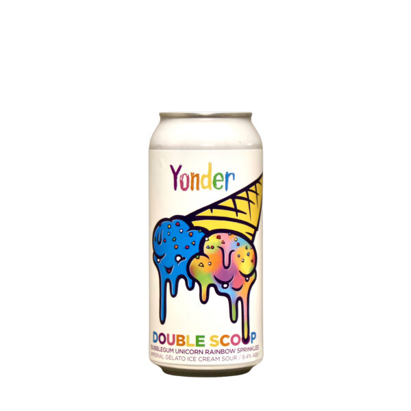 Yonder - Double Scoop: Bubblegum Unicorn Rainbow Sprinkles Imperial Gelato Sour