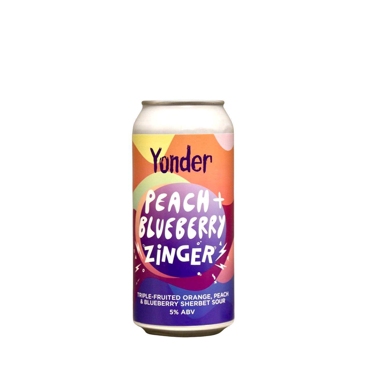 Yonder - Peach + Blueberry Zinger Triple Fruited Sour