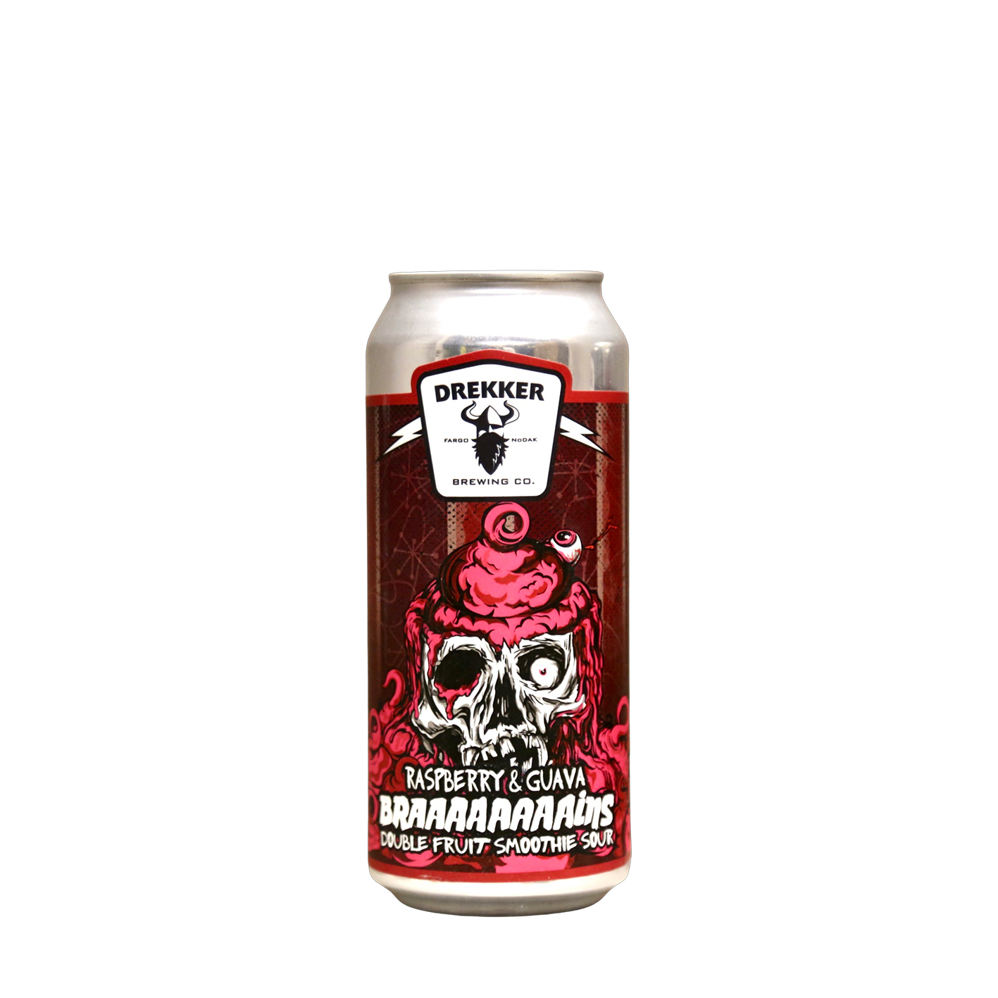 Drekker - Braaaaaaaains: Raspberry & Guava Smoothie Sour