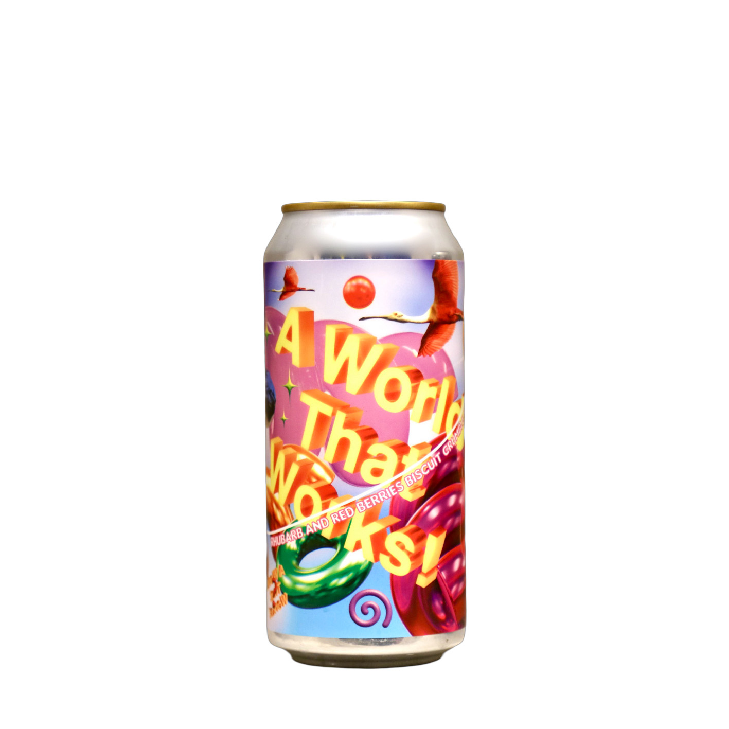 Elmeleven - A World That Works Rhubarb & Red Berries Biscuit Crumble Sour