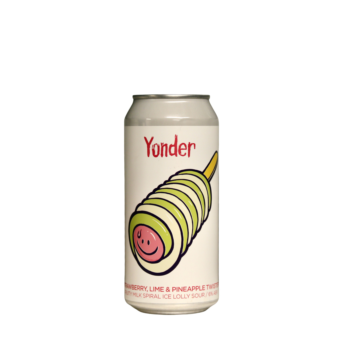Yonder - Twister Strawberry Lime Pineapple Ice Lolly Sour