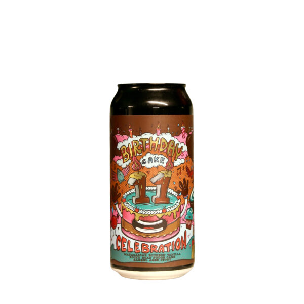 Amundsen - 11th Birthday Cake: Madagascar Bourbon Vanilla Rocky Road Fudge Cake Barrel Aged Stout