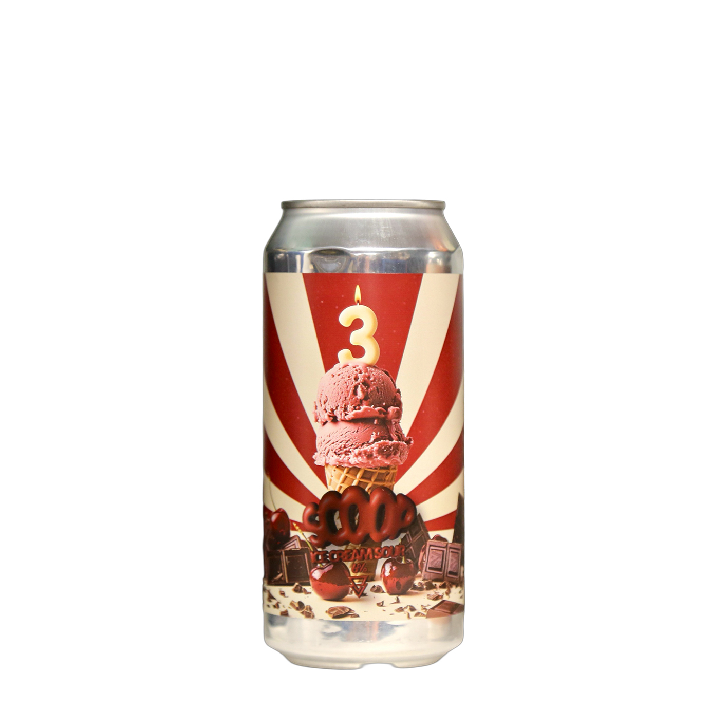 Azvex - Scoop Chocolate Cherry Ice Cream Sour (Damaged can)