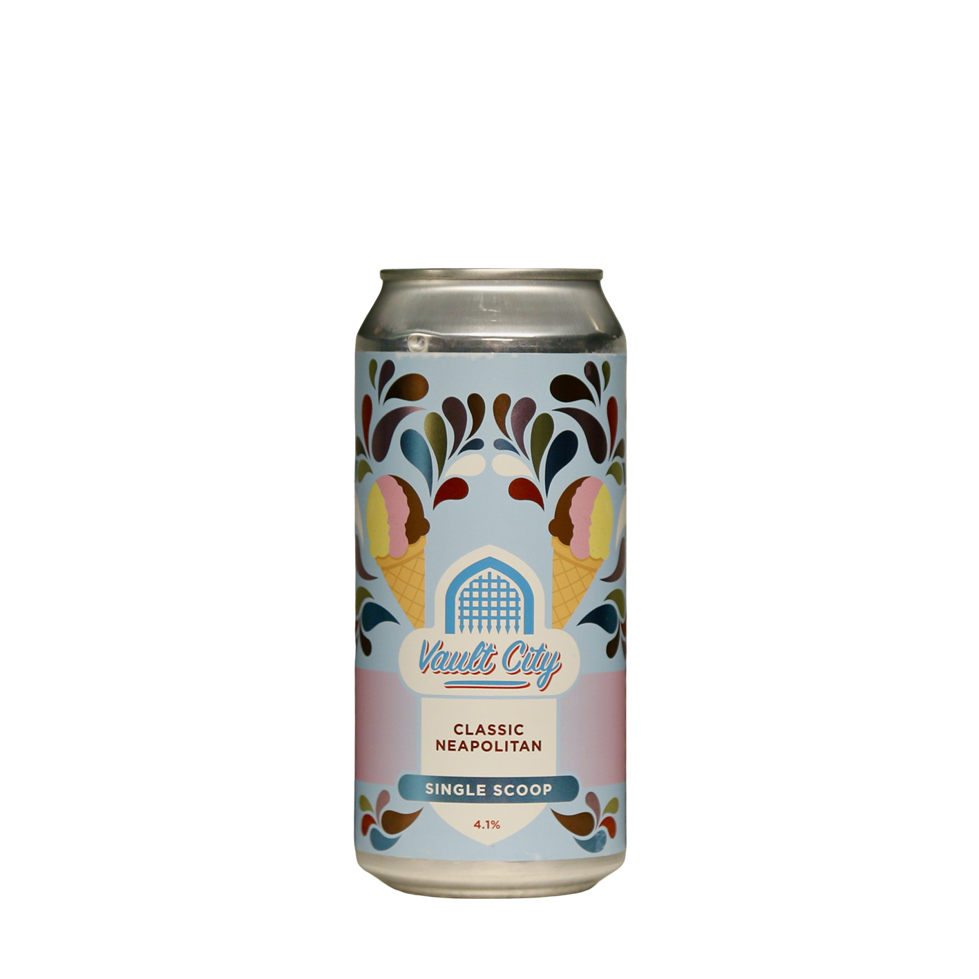 Vault City - Classic Neapolitan Single Scoop